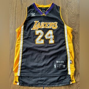 Kobe Bryant Kids Jersey Size Large Adidas 24